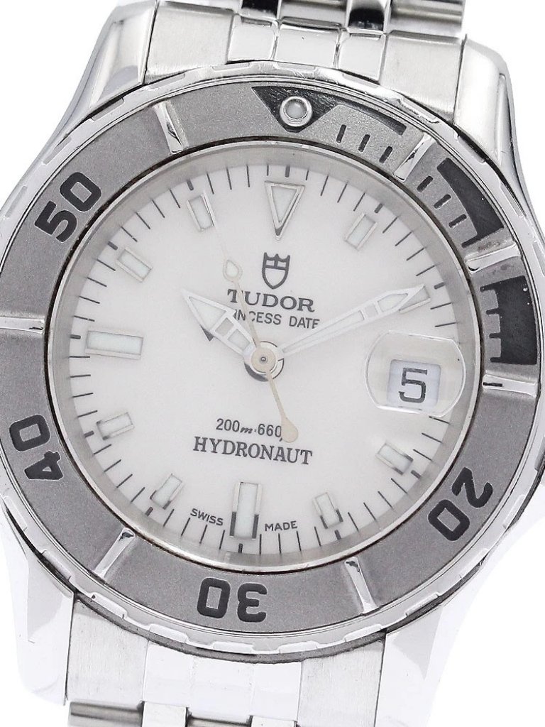 Tudor Princess Date Hydro Note 99090 White Dial Automatic Ladies Watch948013